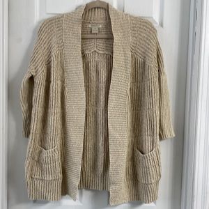 Lucky Brand quarter length sleeve cardigan